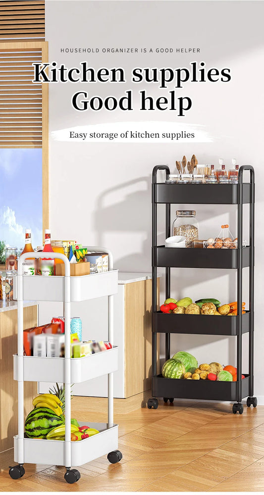 Mobile Storage Rack Trolley