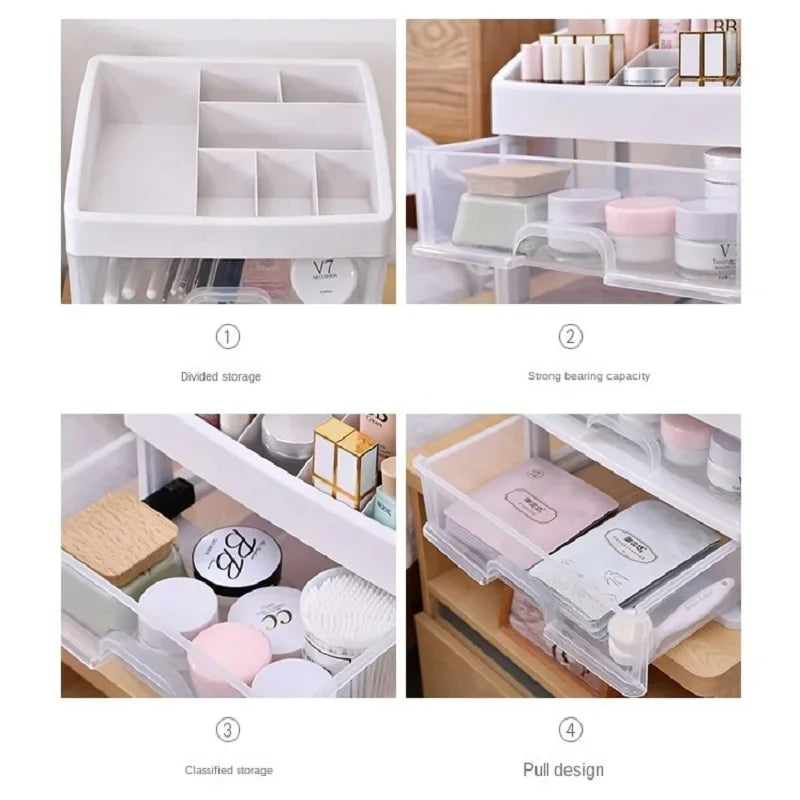 Plastic Cosmetic Storage